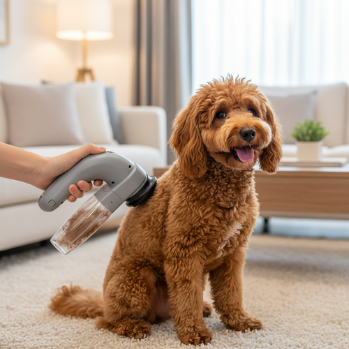 PuraNox Groom & Massage Brush – Brosse de massage pour animaux